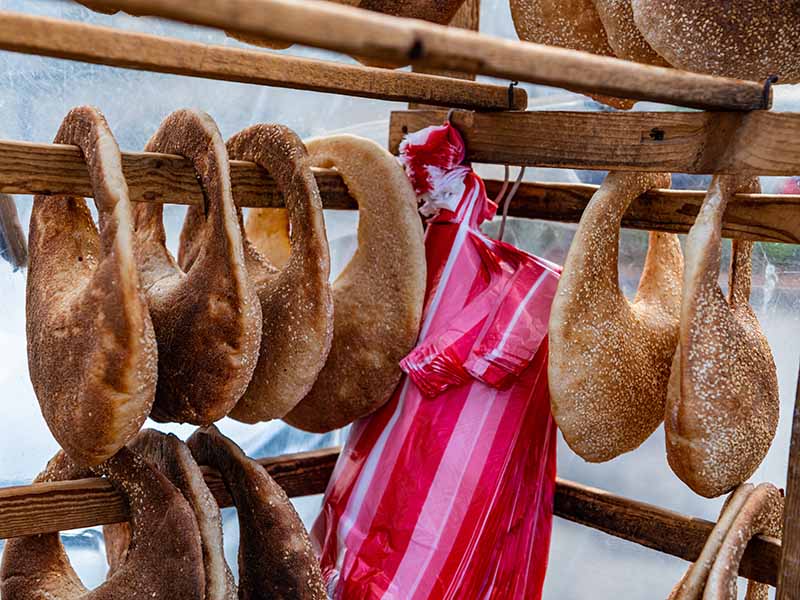 Ka'ak Lebanese Purse Bread