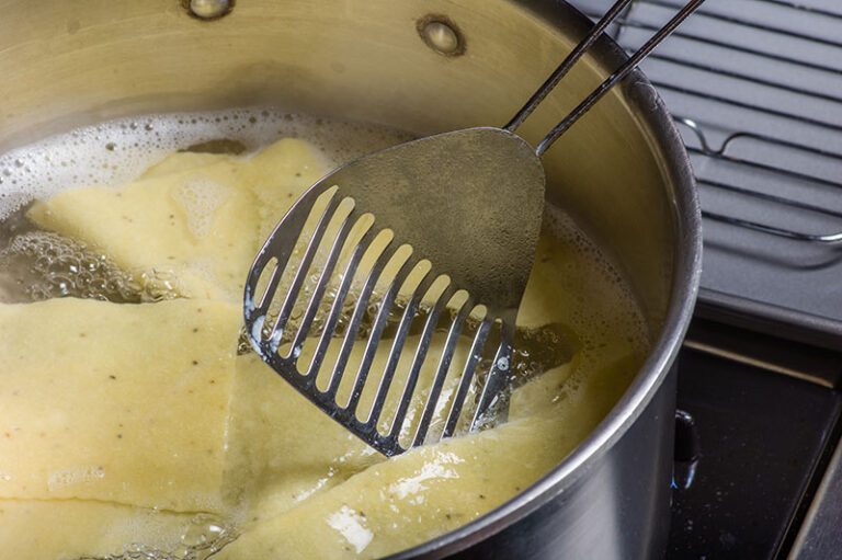 Lasagne Pasta Boiling Sauce