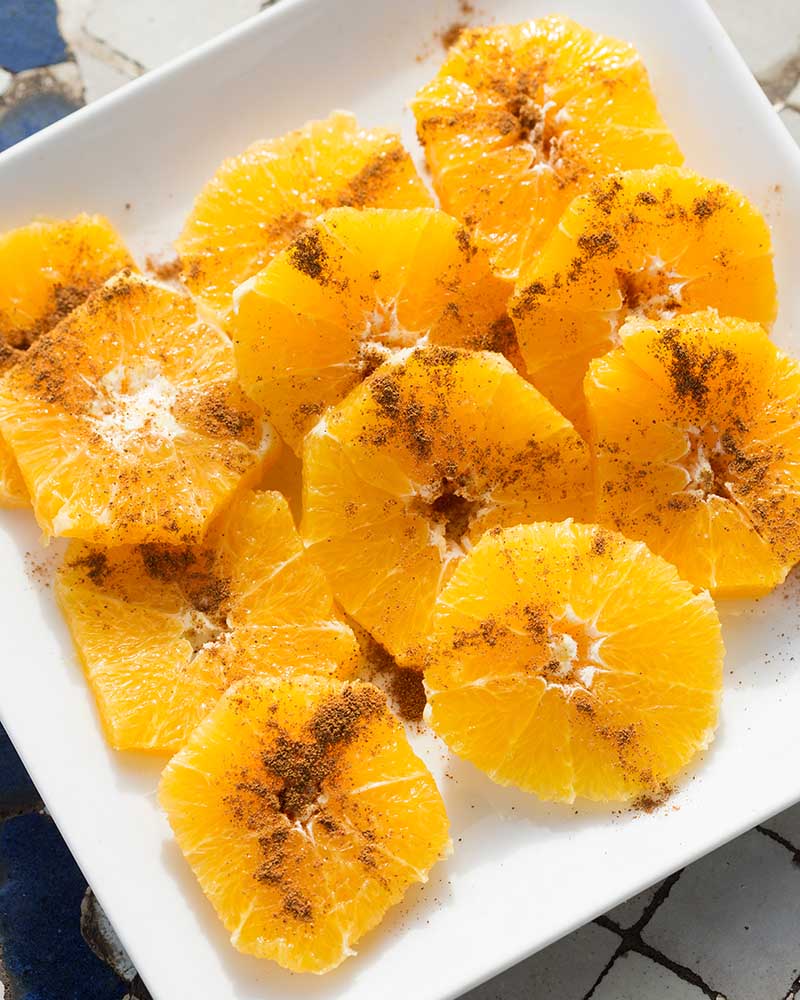 Moroccan Cinnamon Oranges