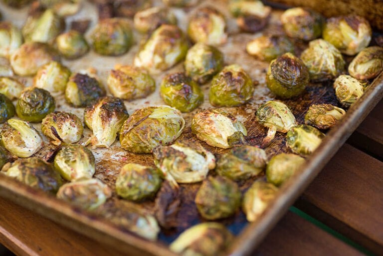 Oven Roasted Brussel Sprouts