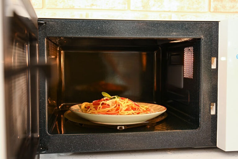 Plate Food Microwave Oven