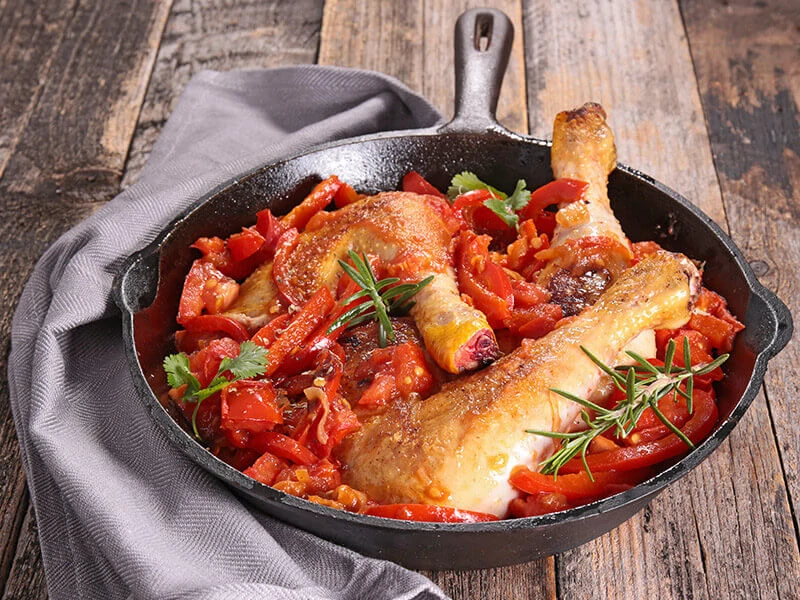 Poulet Basquaise