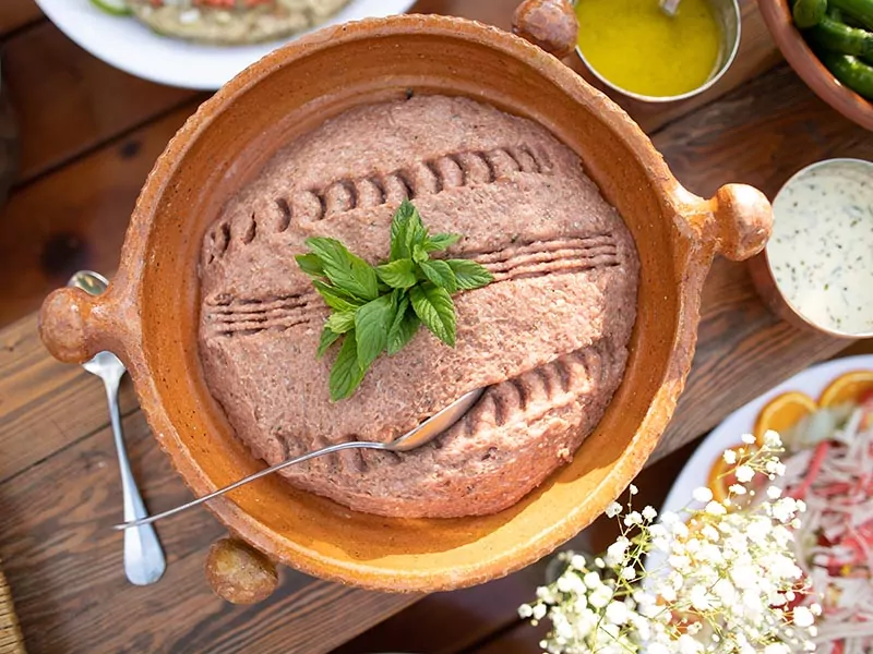 Raw Kibbeh Nayeh