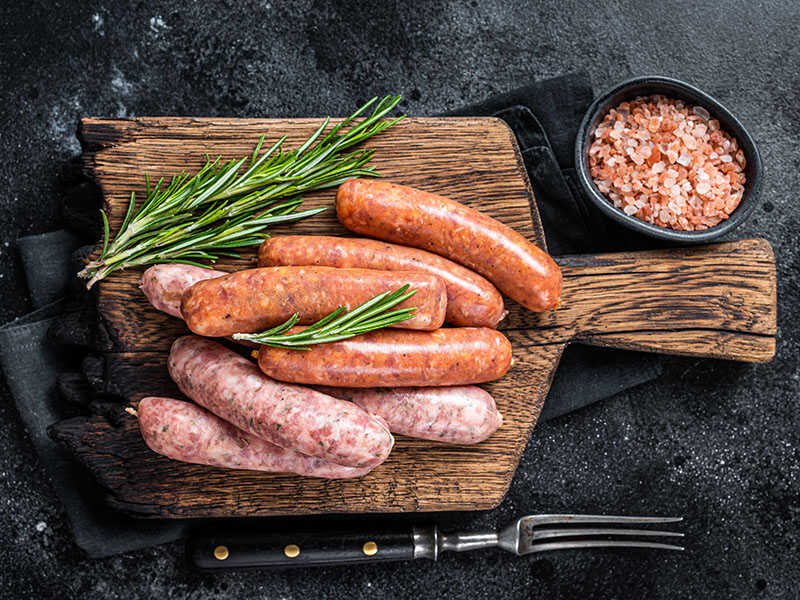 Sausages Chorizo Bratwurst Spices