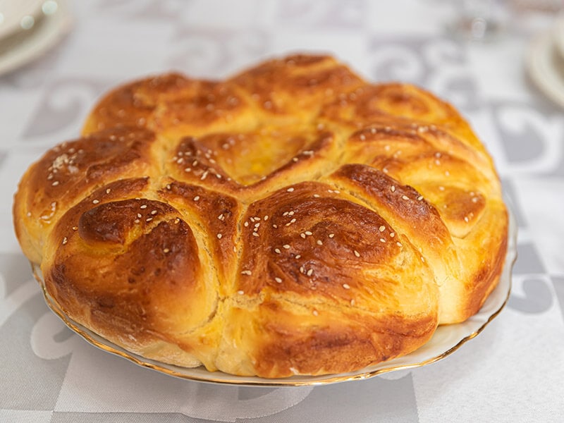 Serbian Christmas Bread