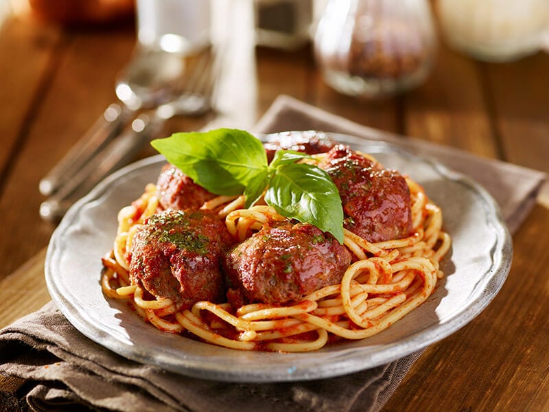 Spaghetti Meatballs