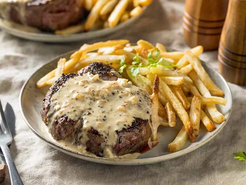 Steak Au Poivre