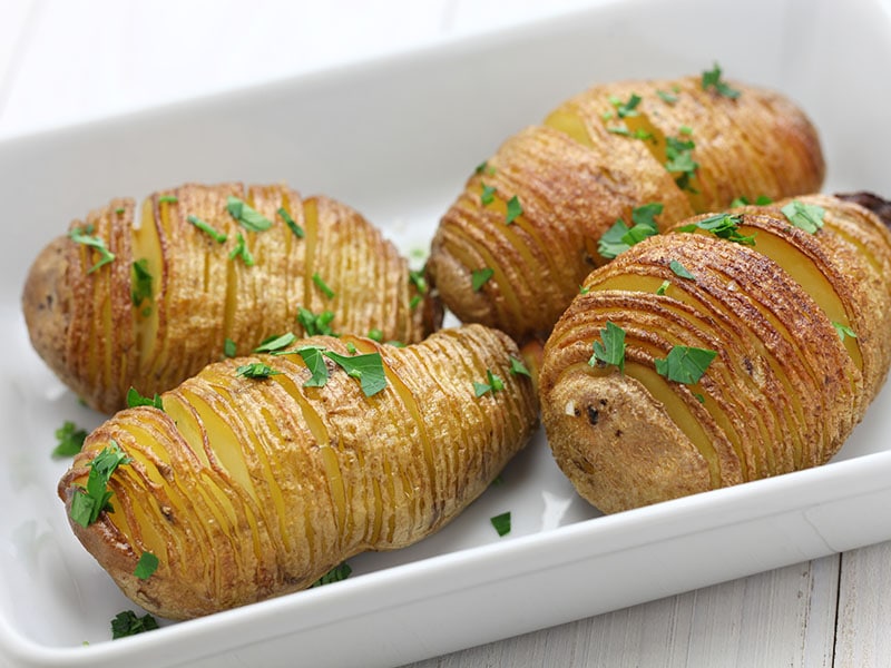 Swedish Hasselback Potatoes