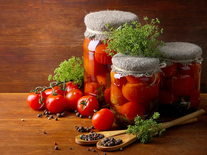 Tasty Canned Fresh Tomatoes