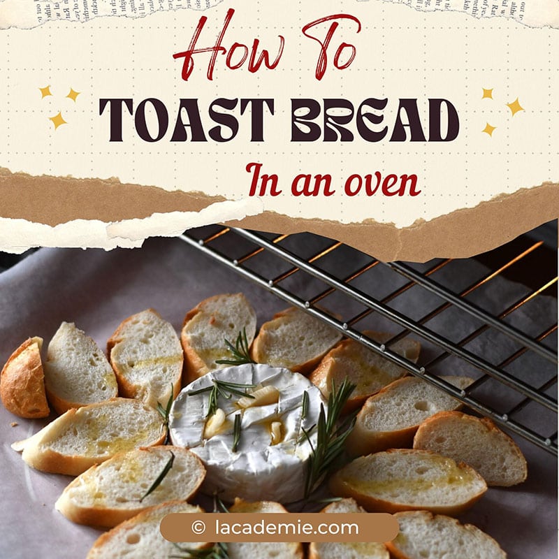 Toast Bread In An Oven