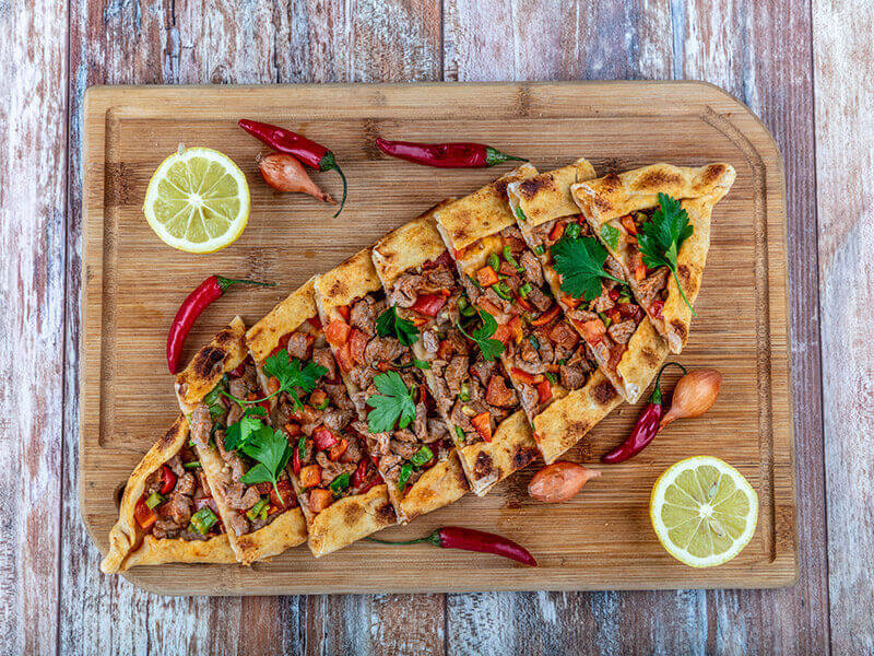 Traditional Turkish Pide