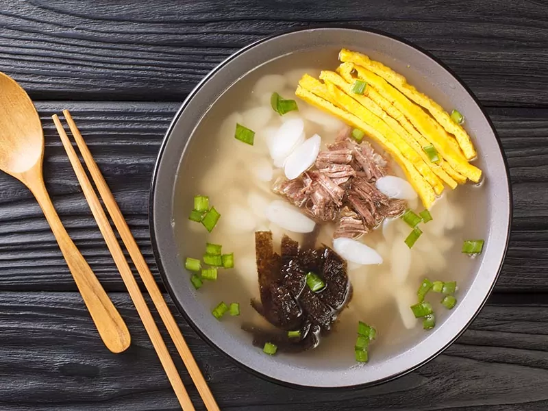 Tteokguk Korean