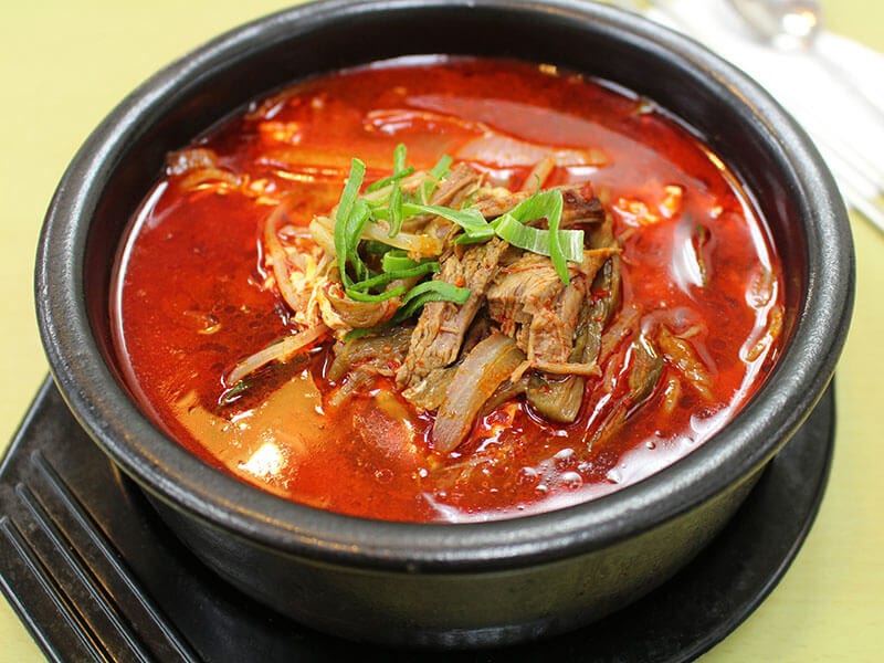 Yukgaejang Spicy Beef And Vegetable Soup