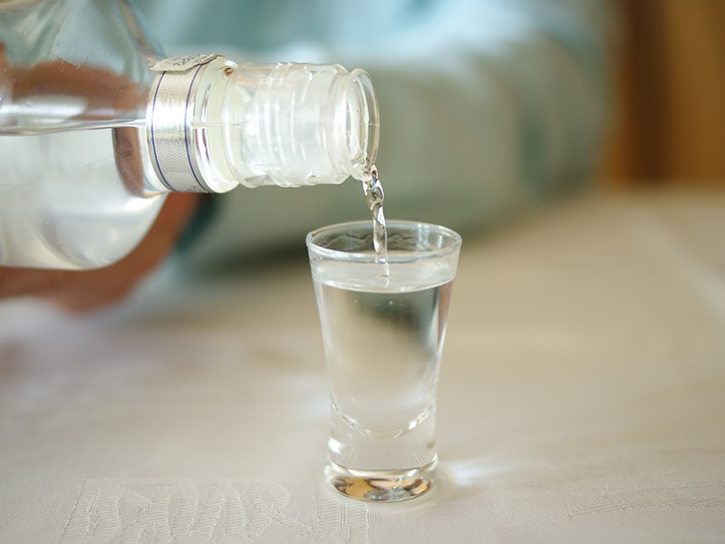 A Shot Of Polish Vodka