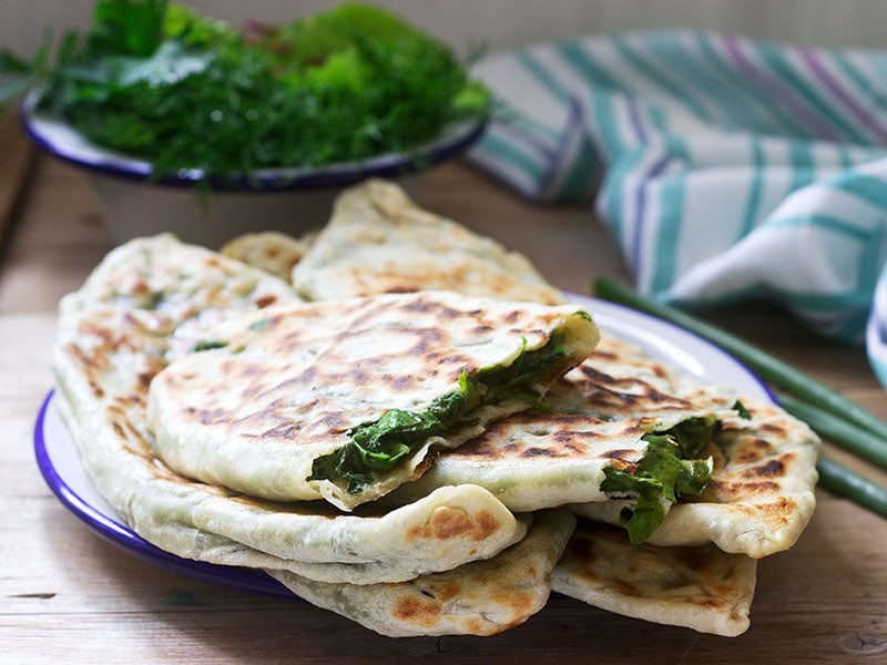 Armenian Stuffed Flatbread