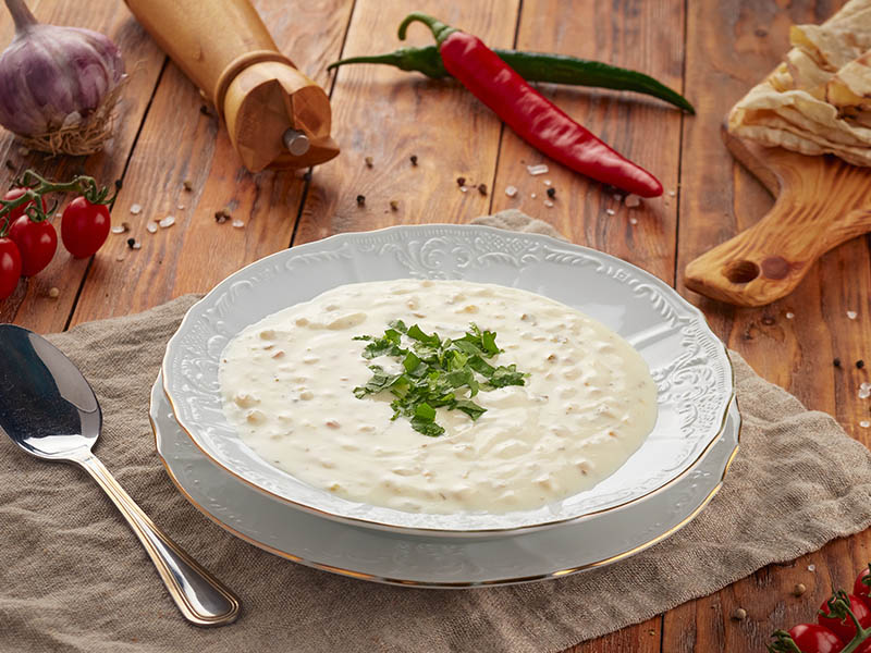 Armenian Yogurt Soup