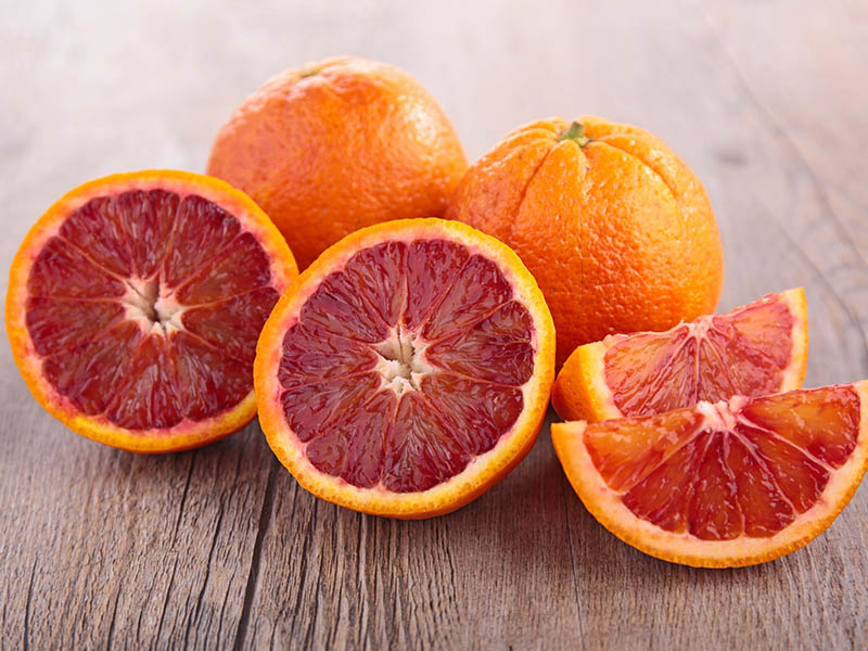 Blood Orange Citrus Fruits