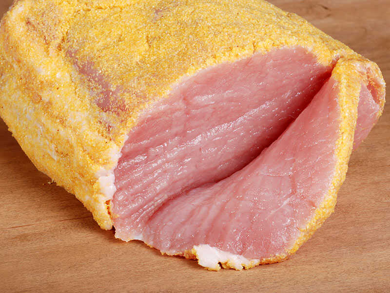 Canadian Cornmeal Bacon