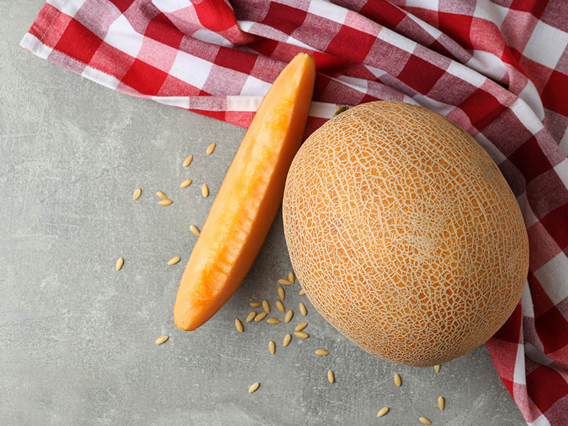 Cantaloupe Can Last Up To A Week