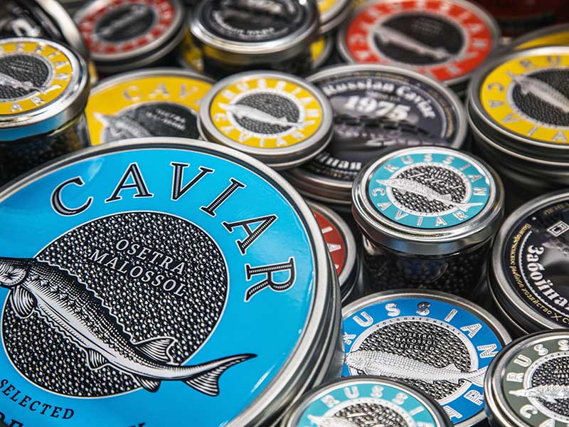 Caviar In Jars
