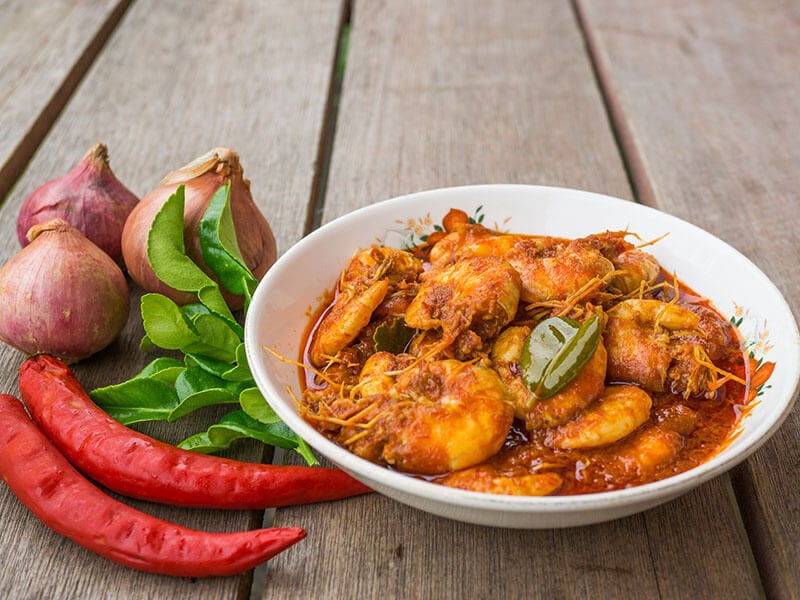 Chili Prawns