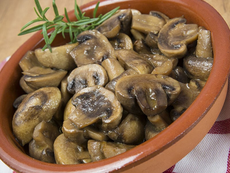 Cooked Mushrooms