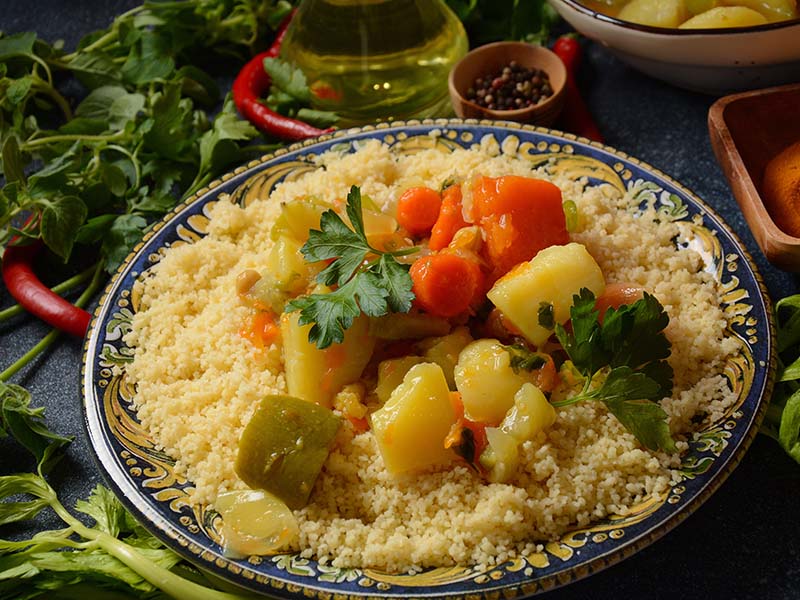 Couscous Steamed Semolina