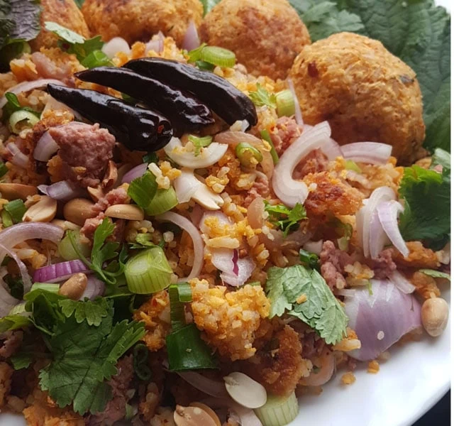 Crispy Rice Salad