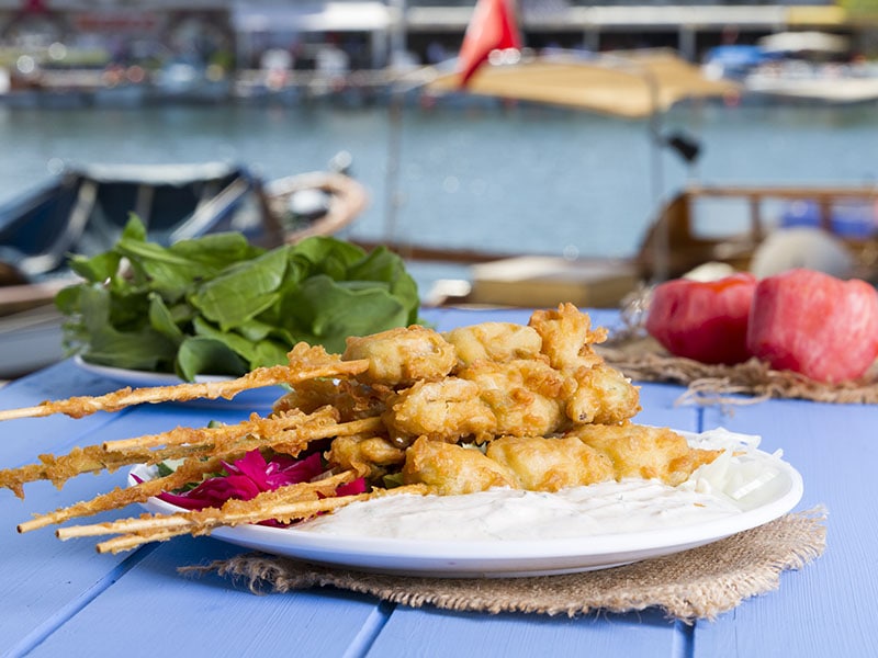 Deep Fried Battered Mussels