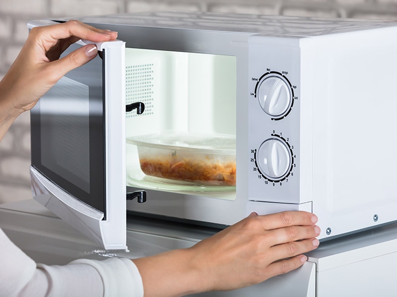 Defrost Bacon Using Microwave
