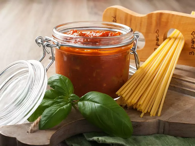 Dried Basil Pasta Sauces