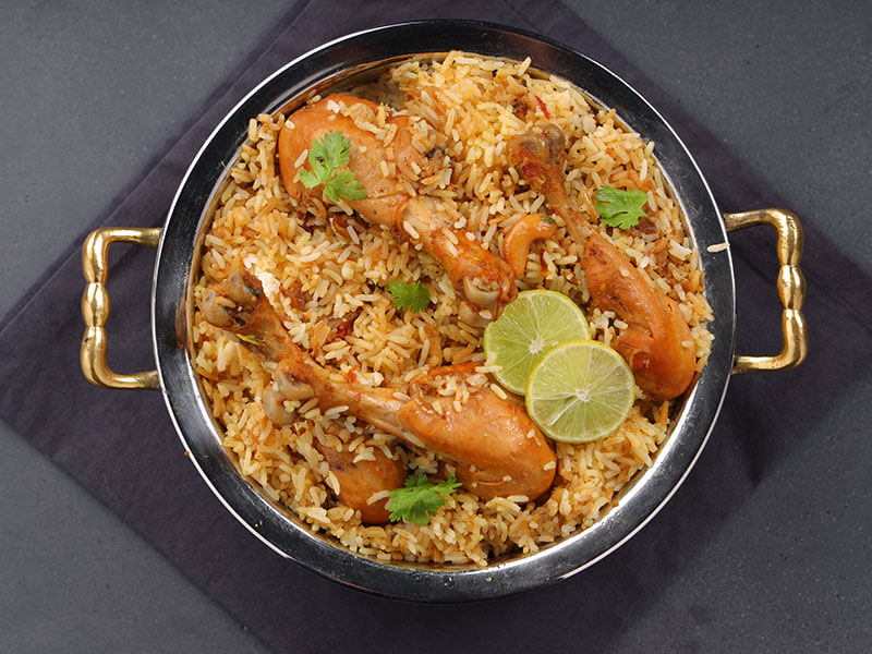 Dum Chicken Biriyani