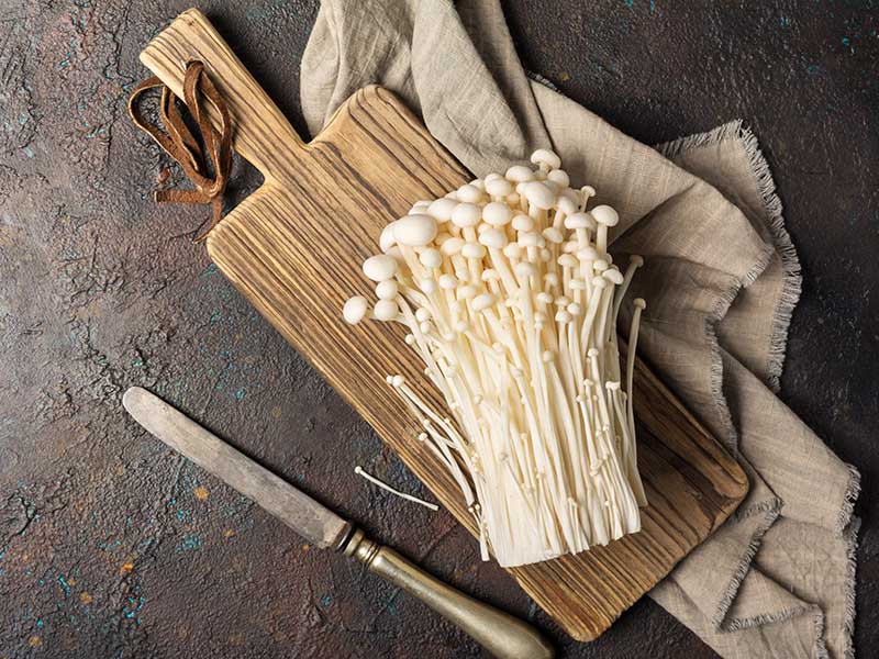 Enoki Mushrooms