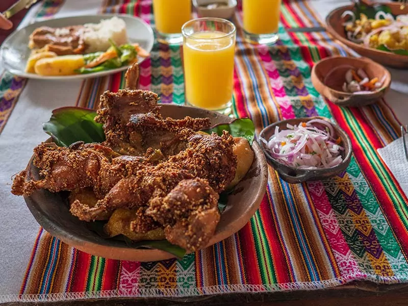 Fried Guinea Pig