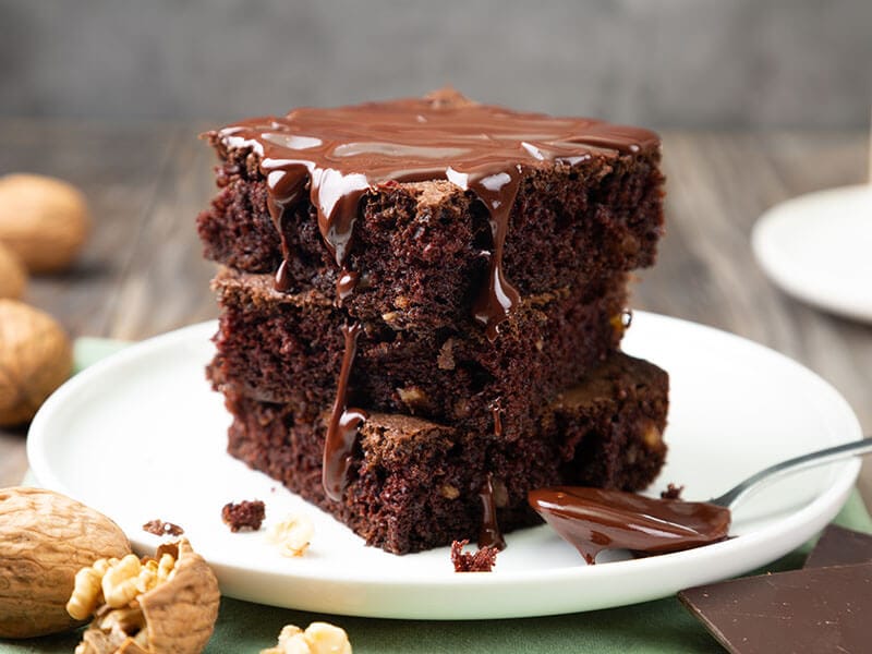 Fudge Walnut Brownies