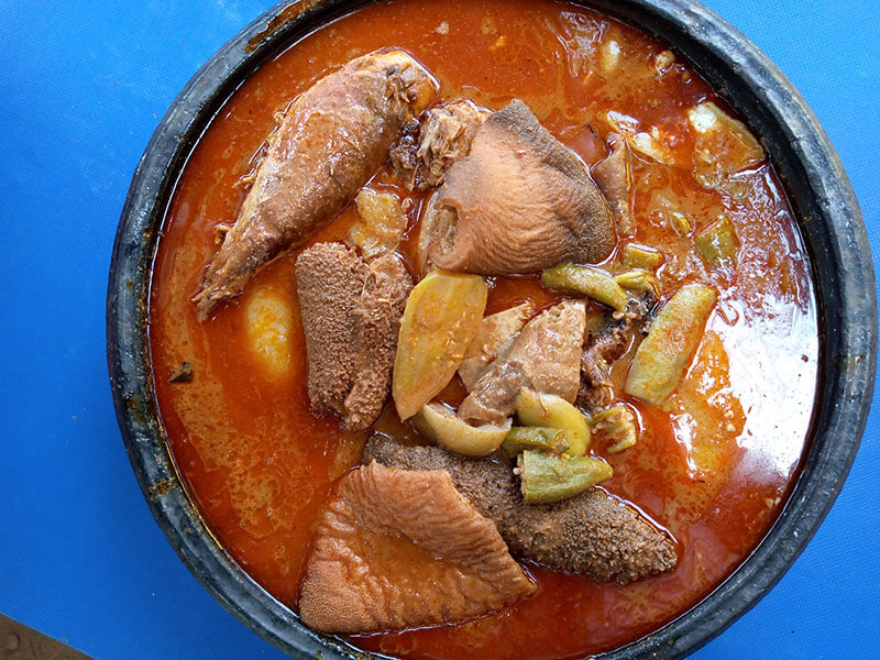 Fufu Fermented Cassava