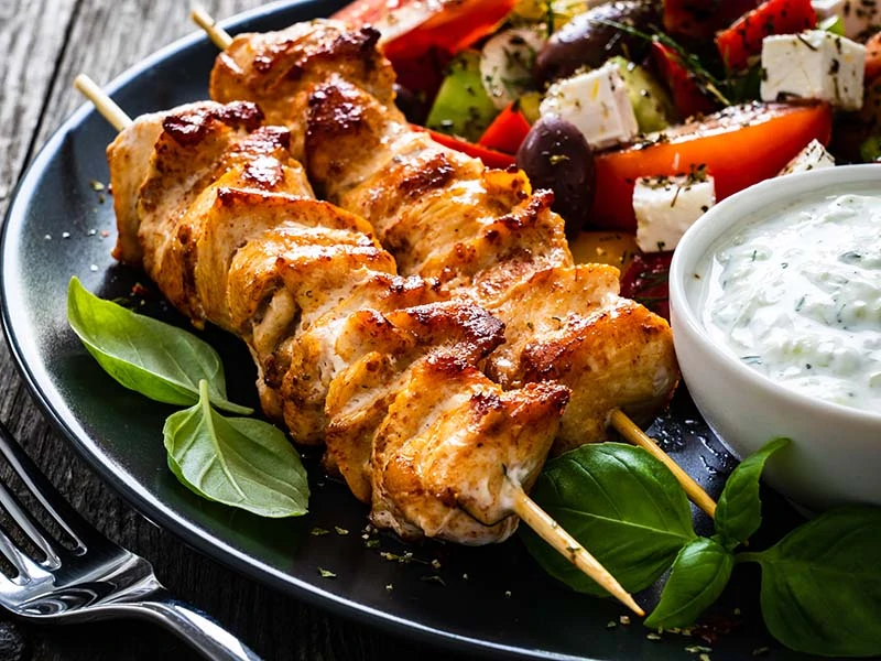 Grilled Pork Skewers