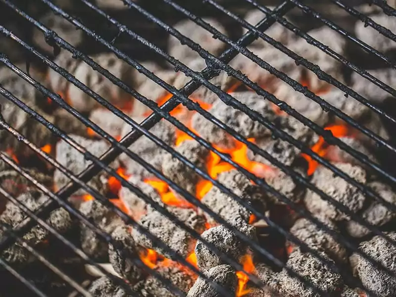 Grilling Chorizo