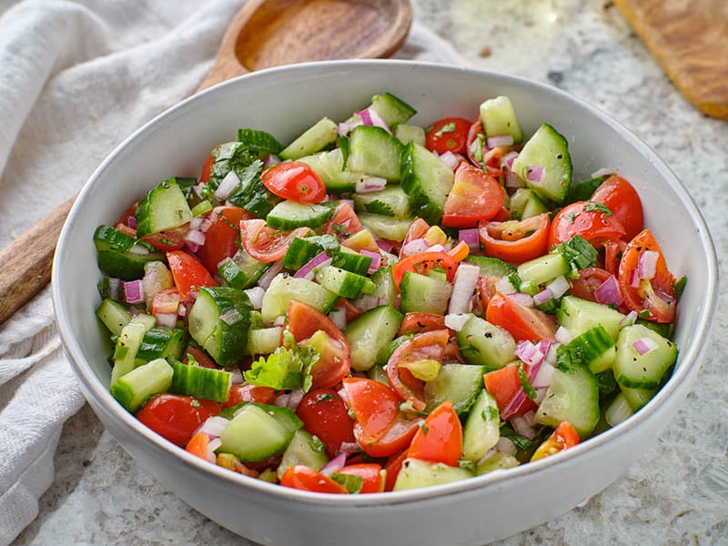 Israeli Breakfast Salad