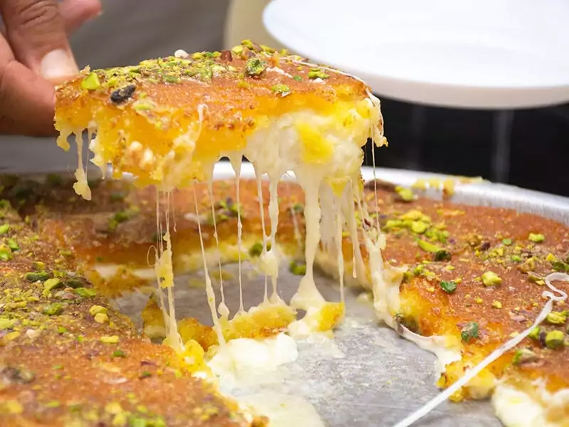 Knafeh White Cheese