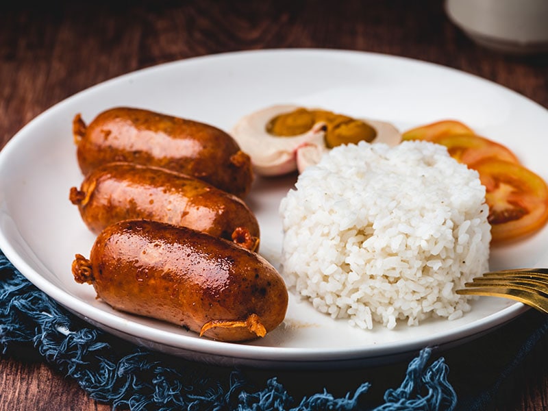 Longganisa Typical Filipino Sausage