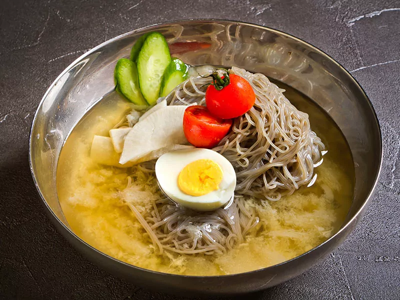 Naengmyeon Is A Must Try Dish