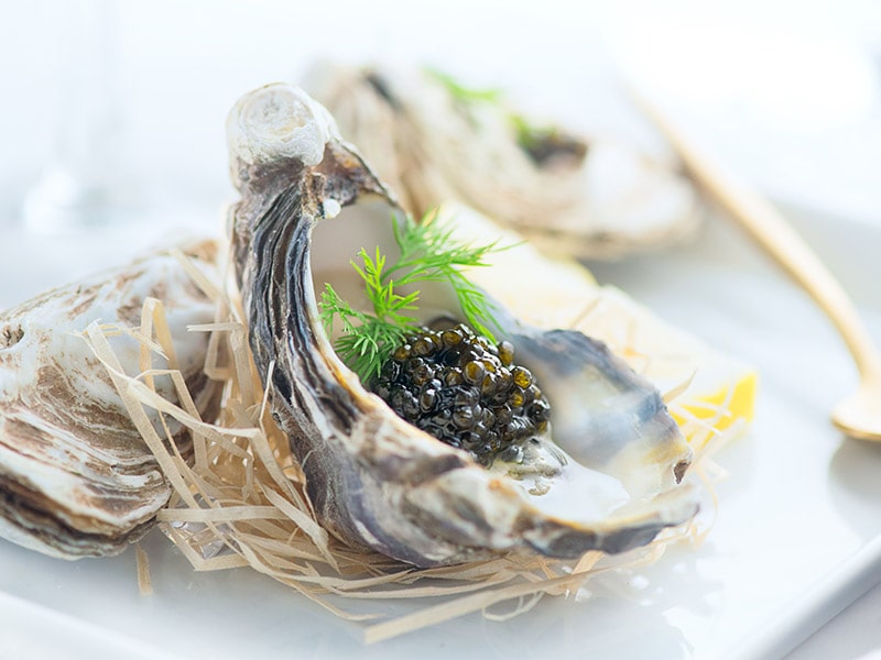 Oysters Caviar