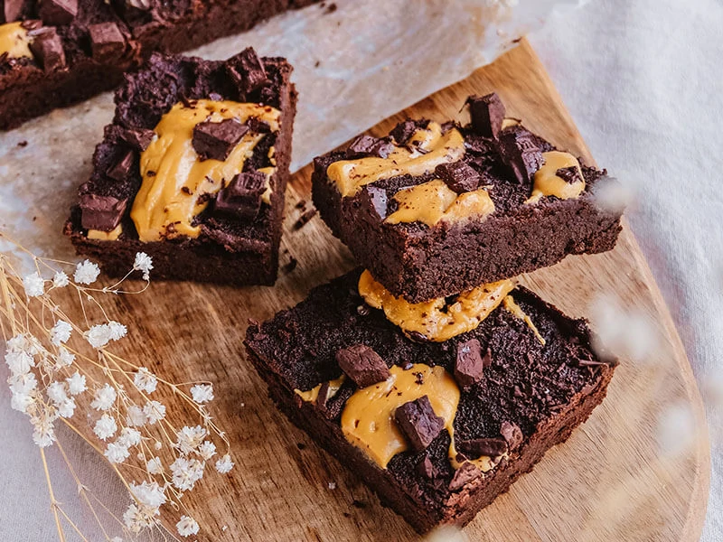 Peanut Butter Brownies