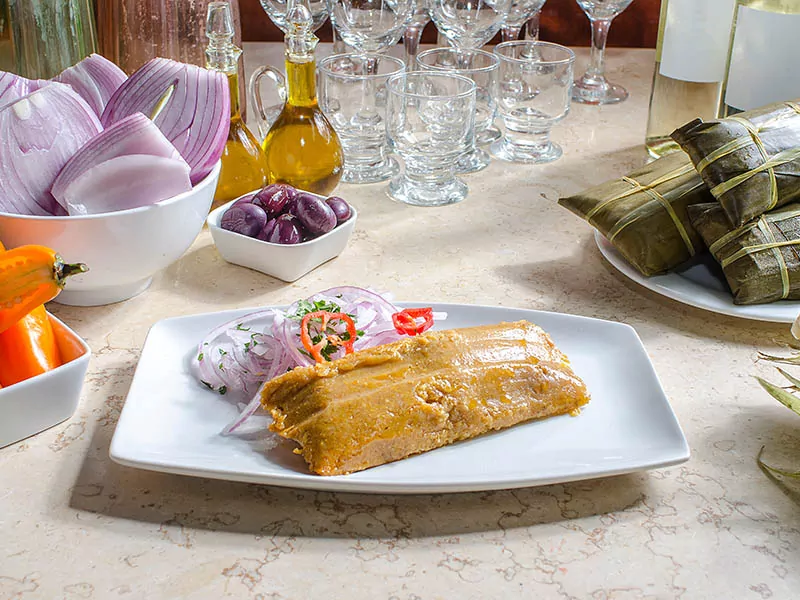 Peruvian Tamale