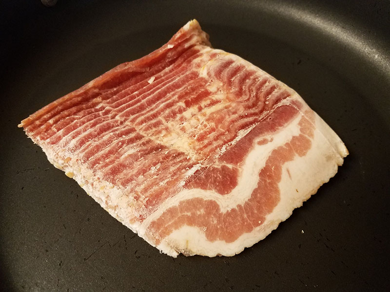 Prepare The Bacon And Skillet