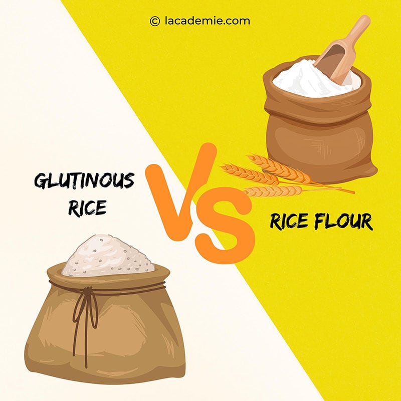 Rice Flour And Glutinous Rice Flour