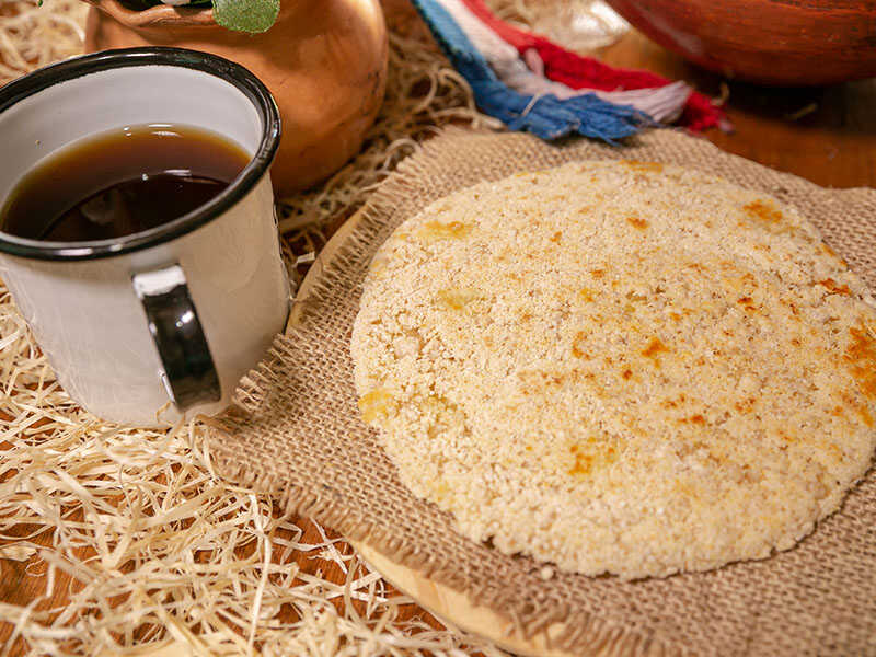 Starch And Cheese Flatbread