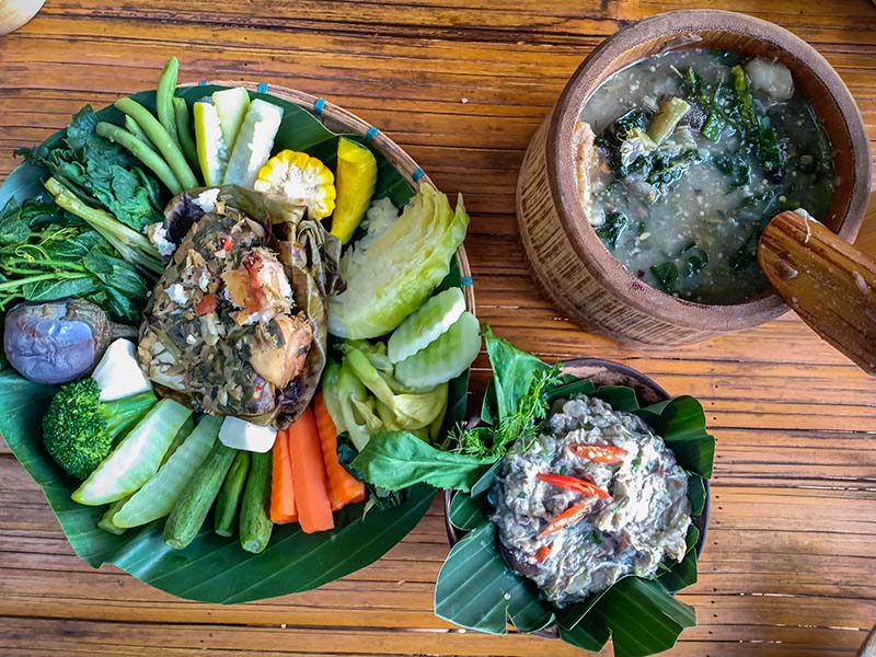 Steamed Fish In Banana Leaves
