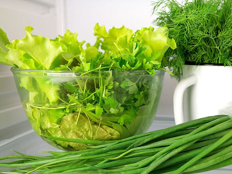 Store Lettuce In Water